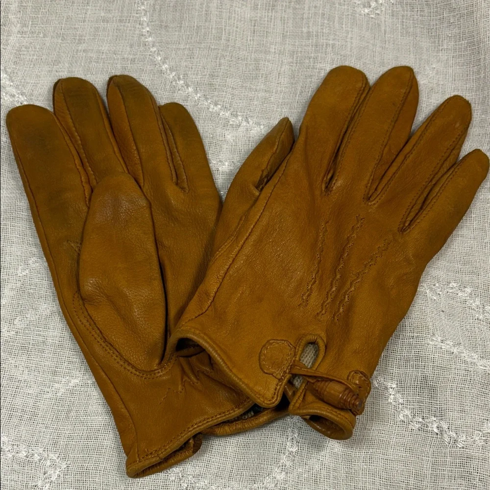 Genuine deerskin gloves